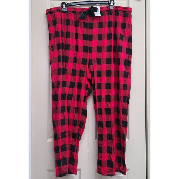 🆕 Torrid Traditional Buffalo Jester Black Red Plaid Cotton Sleep Pant - Picture 4 of 6